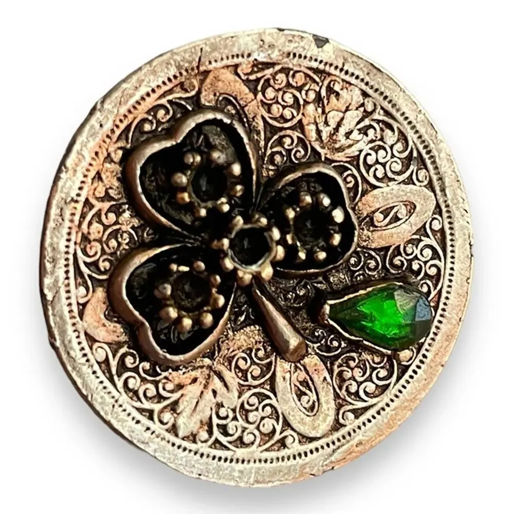 Vintage clover earrings AS IS